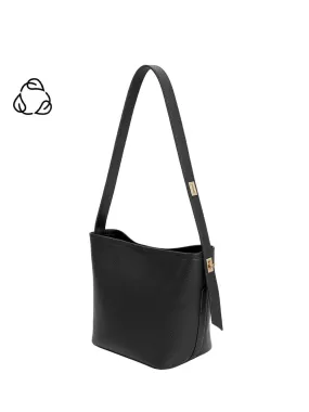 Irina Recycled Vegan Shoulder Bag - Black