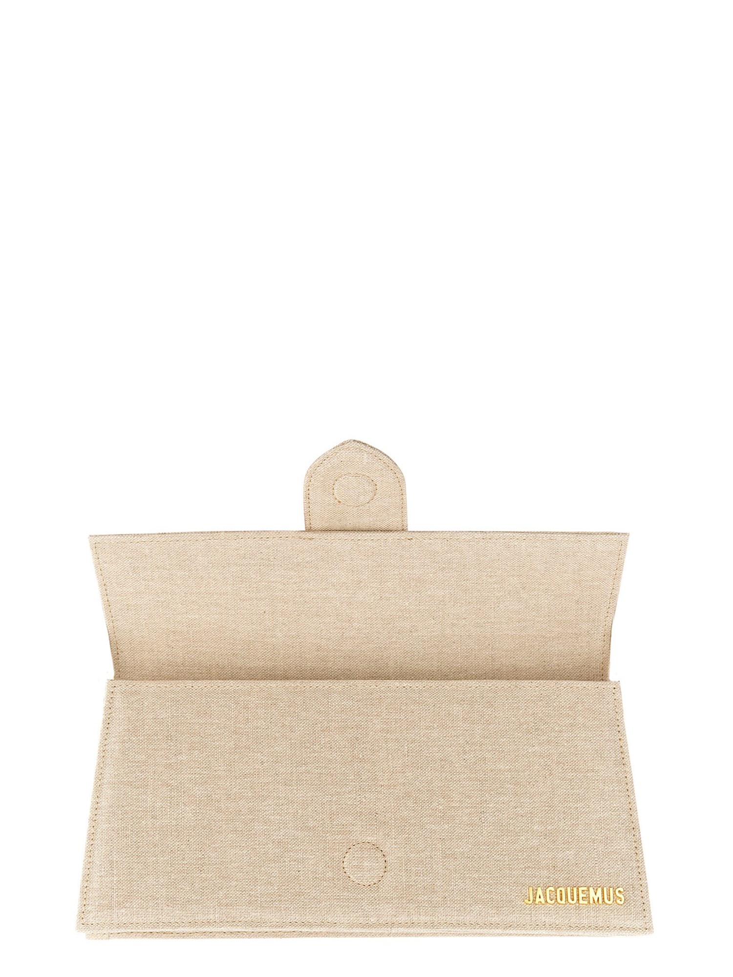 JACQUEMUS    LE BAMBINO LONG LINEN BAG