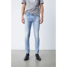 Jeans 5 tasche skinny uomo Azzurro