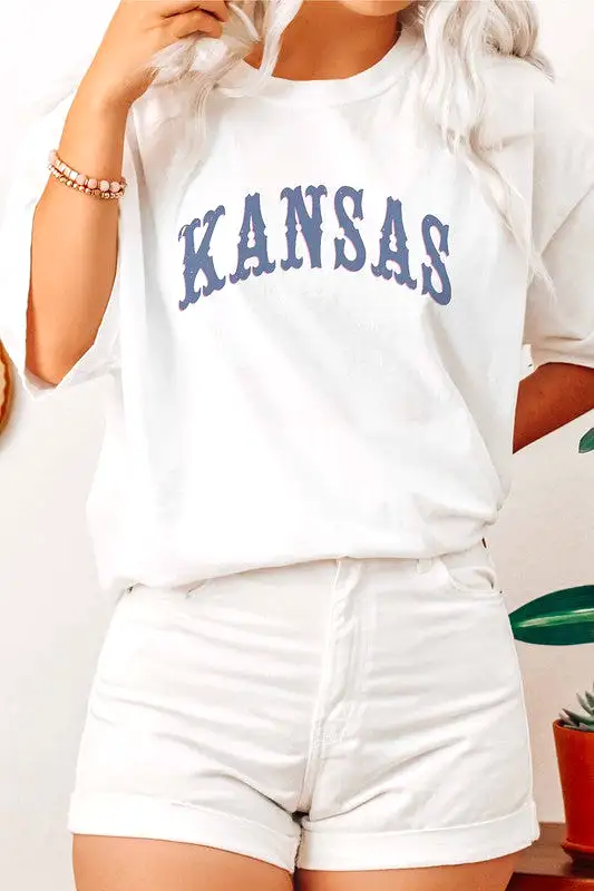 KANSAS GRAPHIC TEE PLUS SIZE