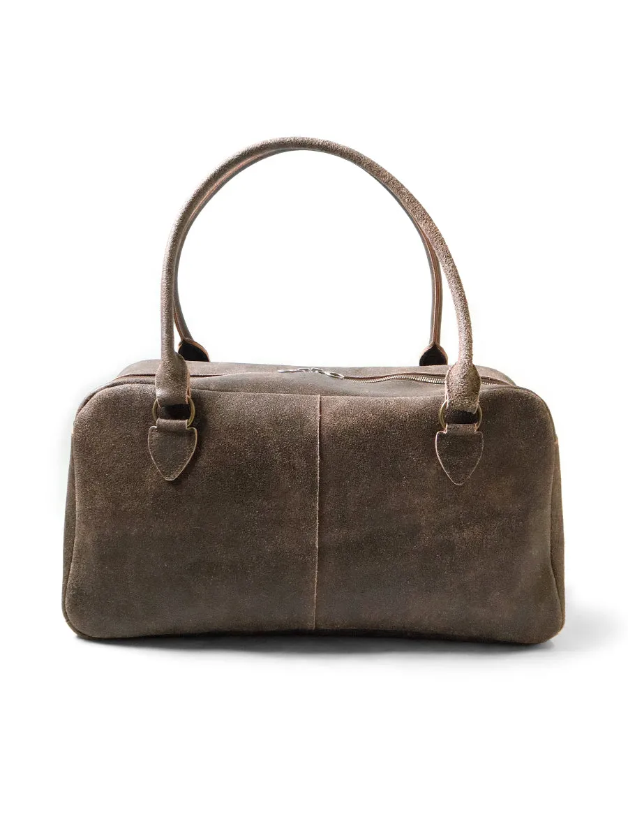 Kapital Crack Leather Fargo Bag