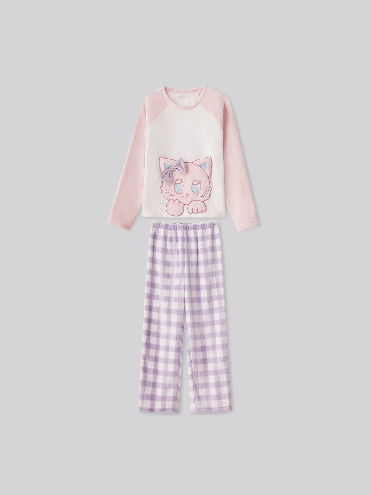 KEELY, Fleece Pajama Set