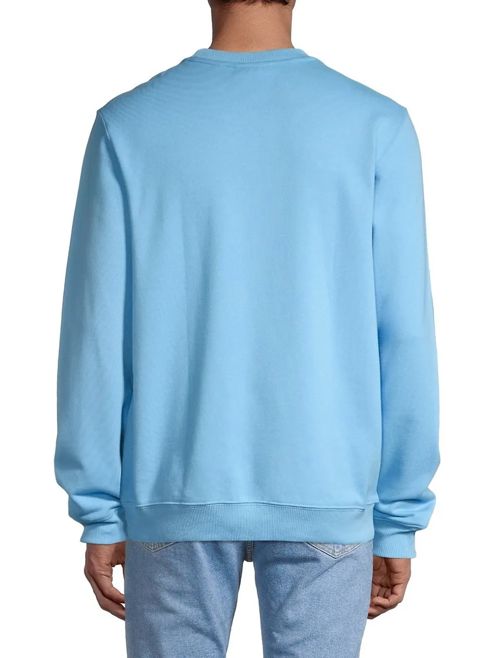 LACOSTE L BADGE CREWNECK SWEATSHIRT -Men’s  LIGHT BLUE