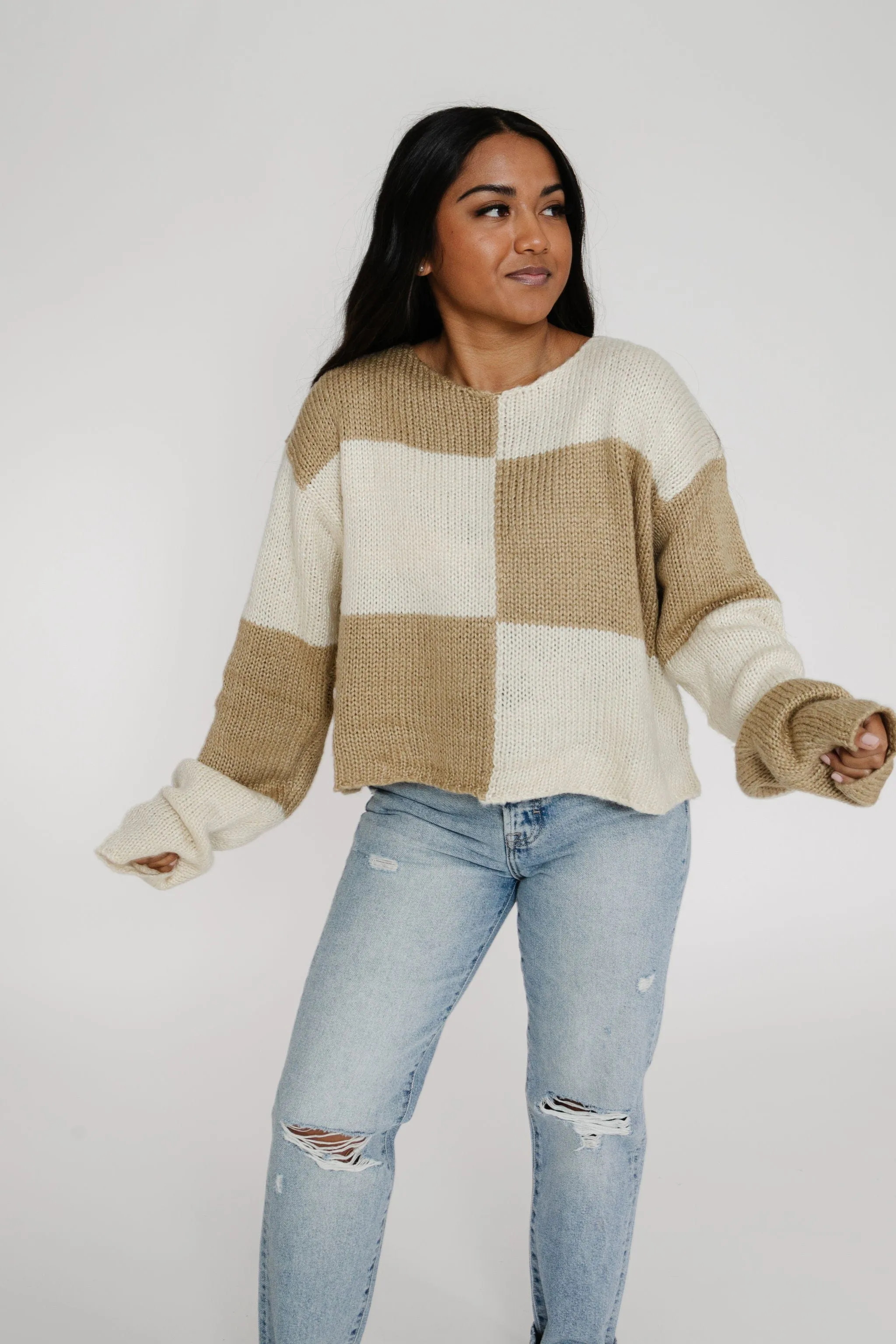 Ledger Sweater in Oatmeal