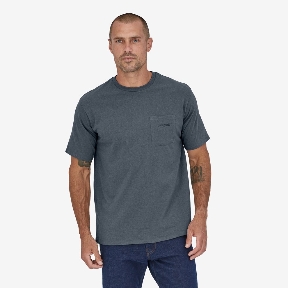 Line Logo Ridge Pocket Responsibili-Tee | 4 Colors