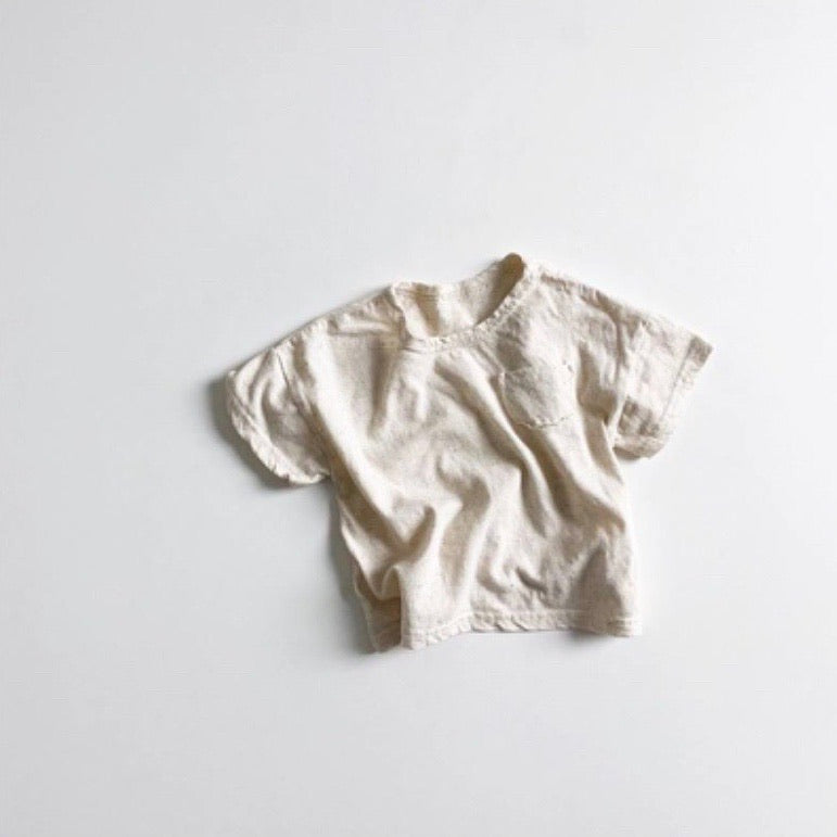 Linen Pocket Tee