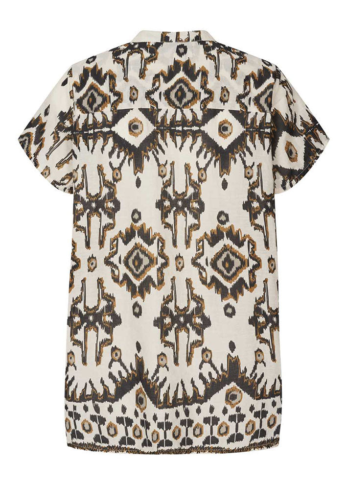 Lollys Laundry Heather Skjorte - Aztec Print