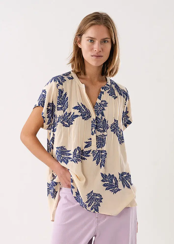 Lollys Laundry Heather Top - Flower Print