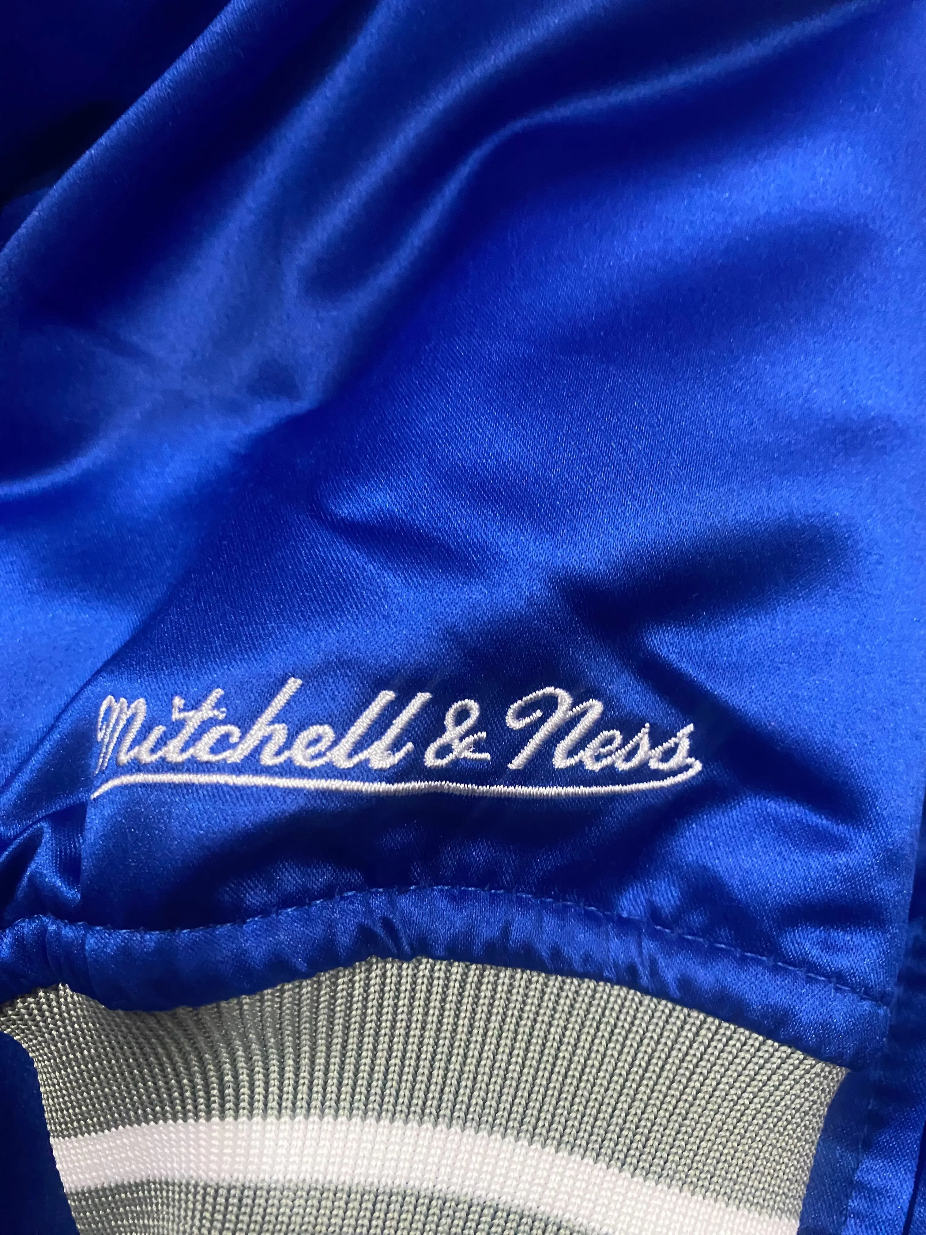 Los Angeles Dodgers MLB Mitchell & Ness Heavyweight Men’s Jacket with National League Patch