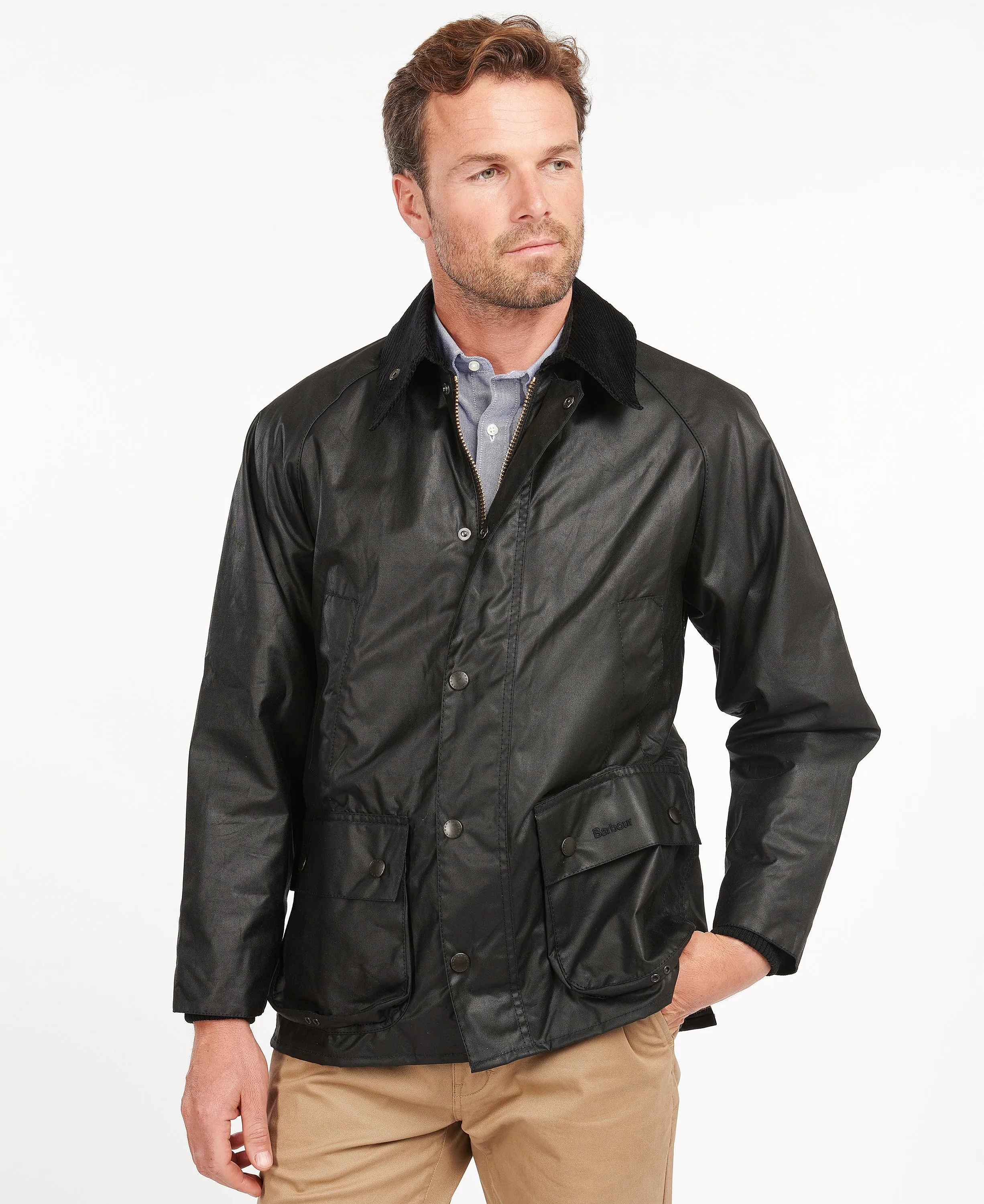 Men's Barbour | Bedale Wax Jacket | Black