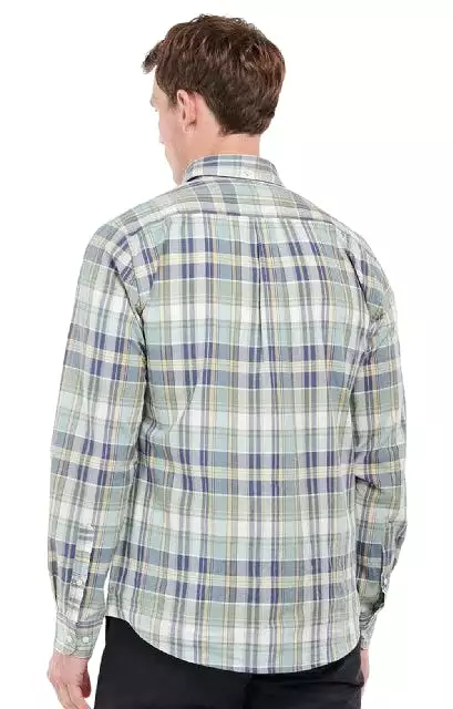 Men's Barbour | Elmwood Tailored Shirt | Mint