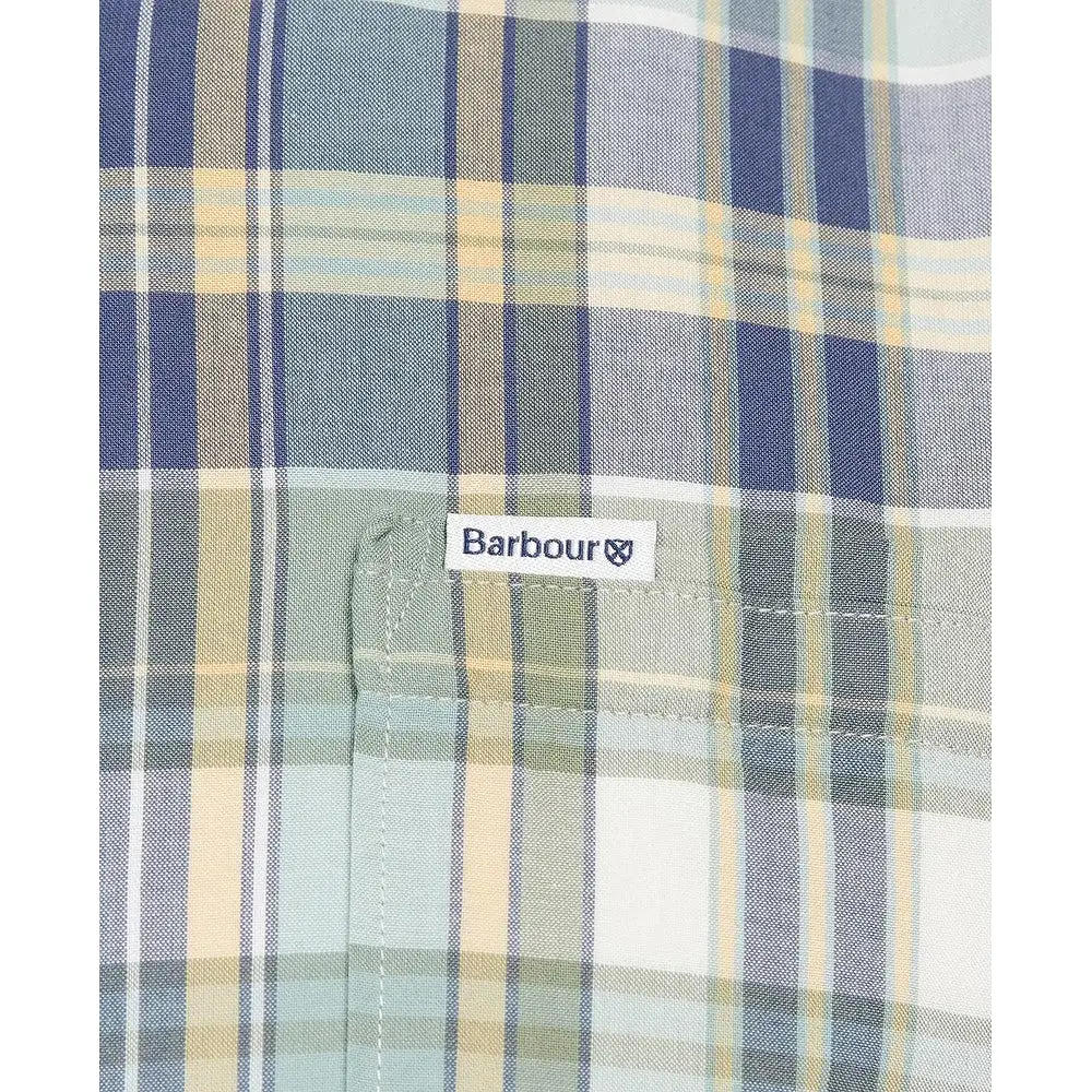 Men's Barbour | Elmwood Tailored Shirt | Mint