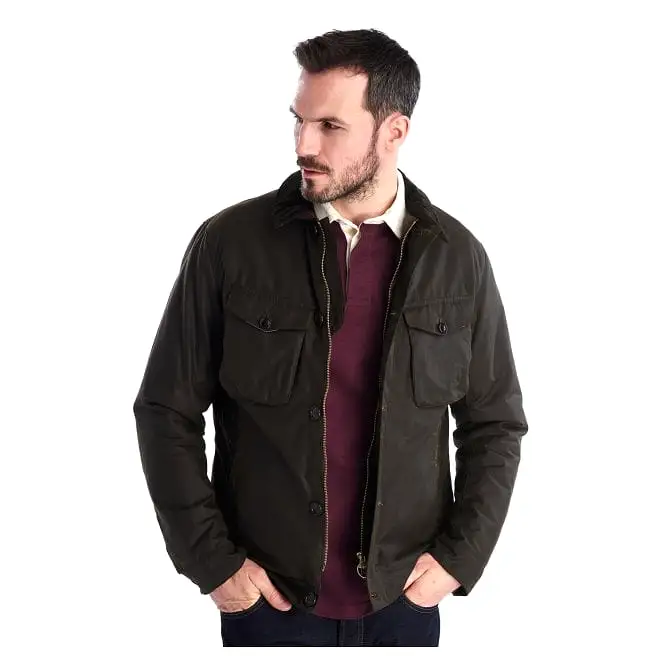 Men's Barbour | Keadby Wax Jacket | Olive