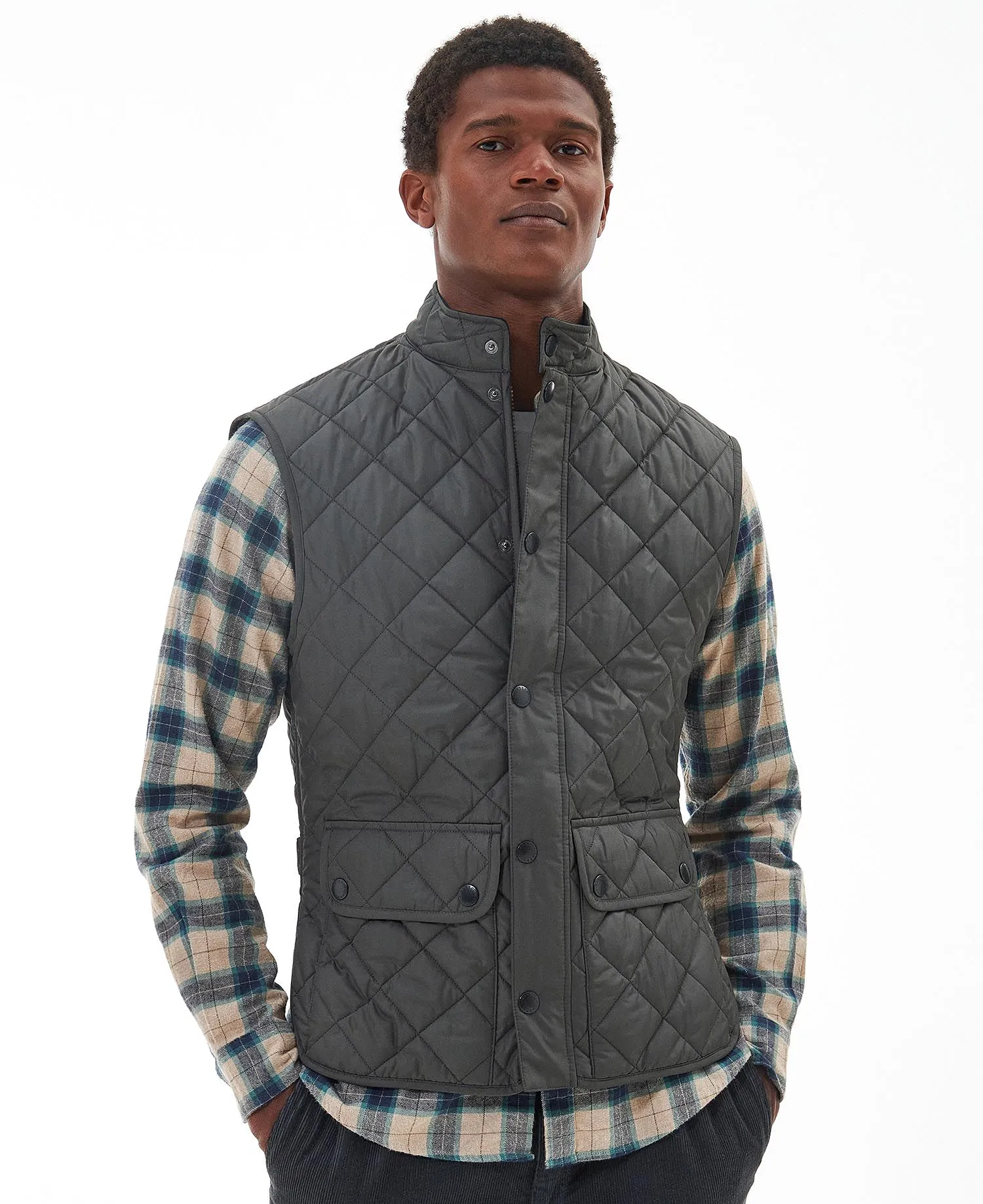 Men's Barbour | Lowerdale Gilet Vest | Charcoal