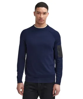 Men's Barbour International Blades Cotton Crew Neck Jumper