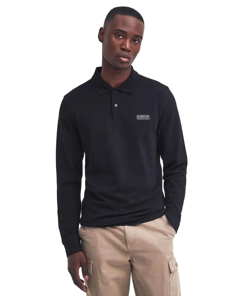 Men's Barbour International Long Sleeve Polo Shirt