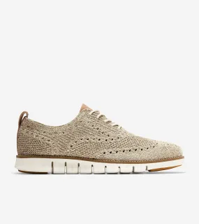 Men's ZERGRAND Stitchlite Wingtip Oxfords