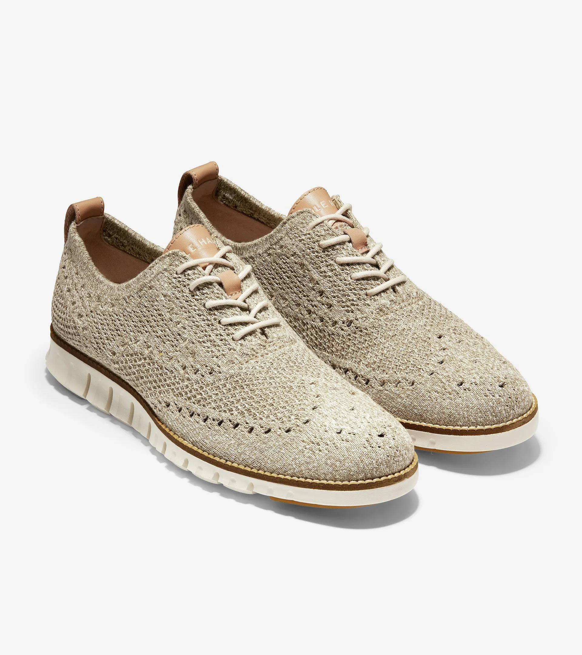 Men's ZERGRAND Stitchlite Wingtip Oxfords