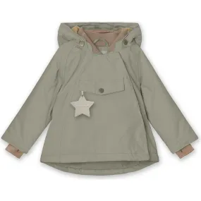 Mini A Ture WANG Fleece Lined Winter Jacket, Vert