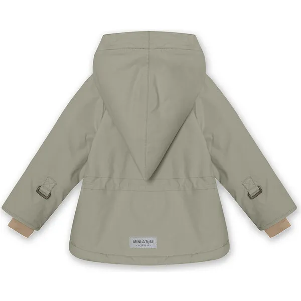 Mini A Ture WANG Fleece Lined Winter Jacket, Vert