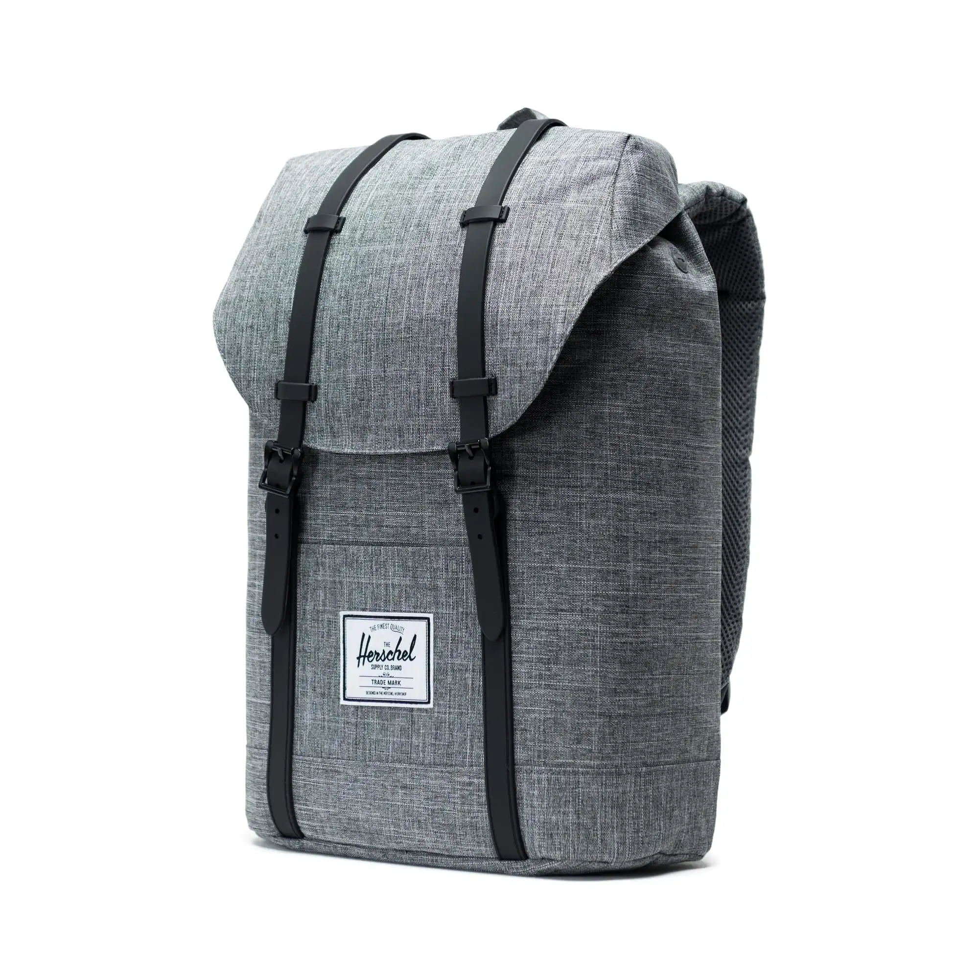 Mochila Herschel Retreat Raven Crosshatch/Black