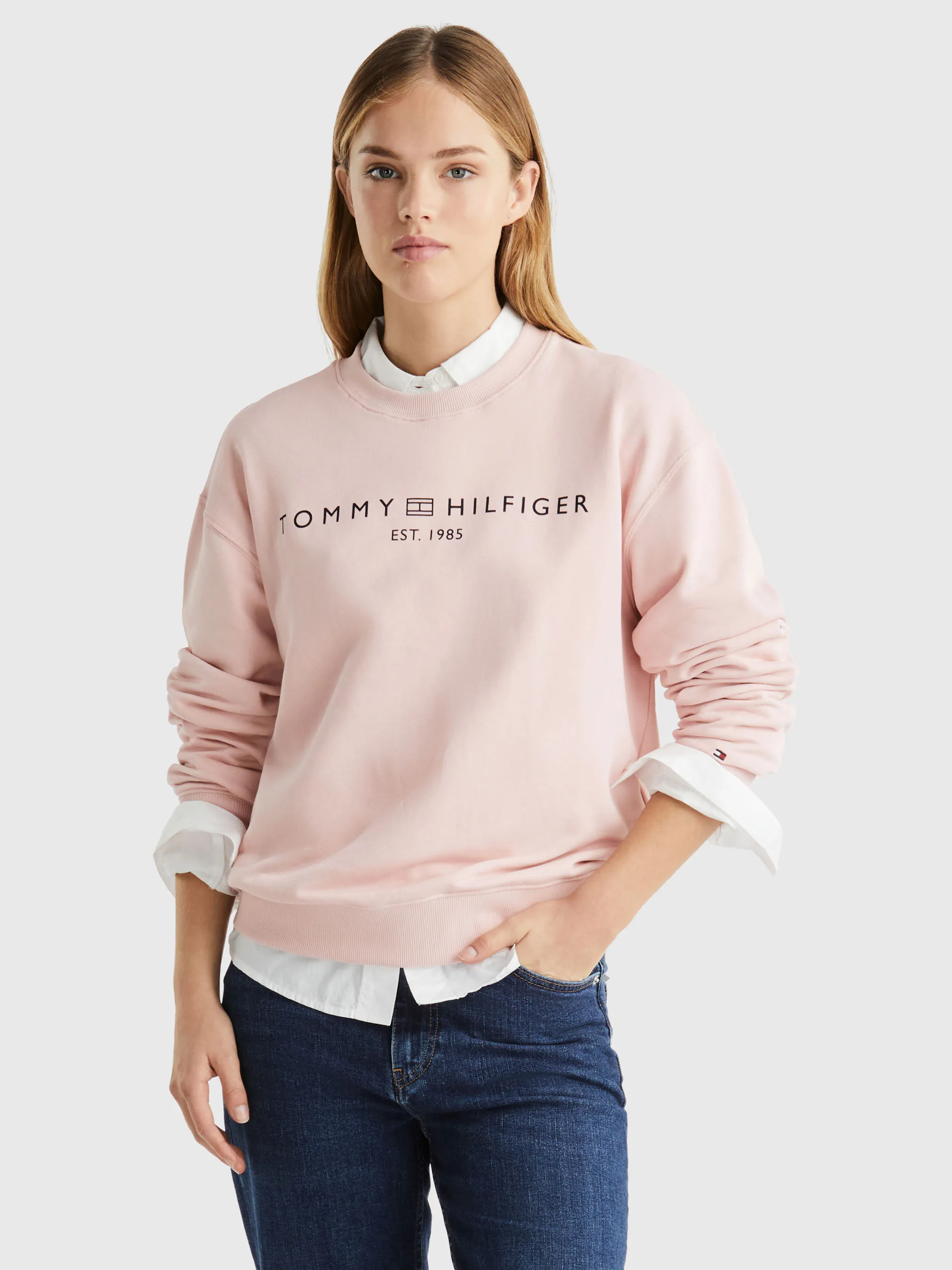 Modern Corp Logo Sweatshirt | Sweatshirts & Hoodies | Tommy Hilfiger