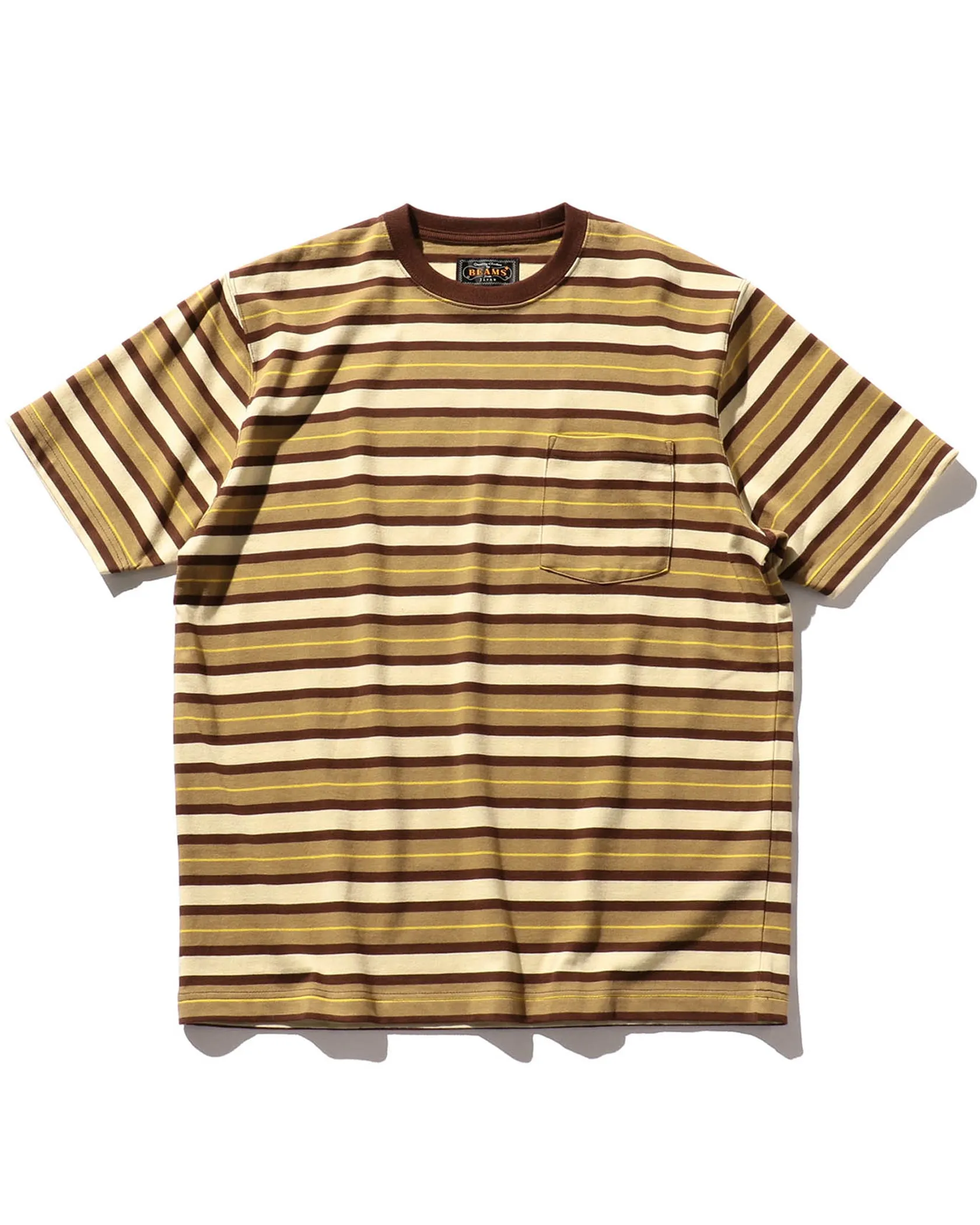 Multi Stripe Pocket Tee