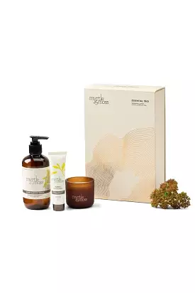 Myrtle & Moss - Essentials Trio Gift Set - Mandarin, Lemon Myrtle & Orange Peel