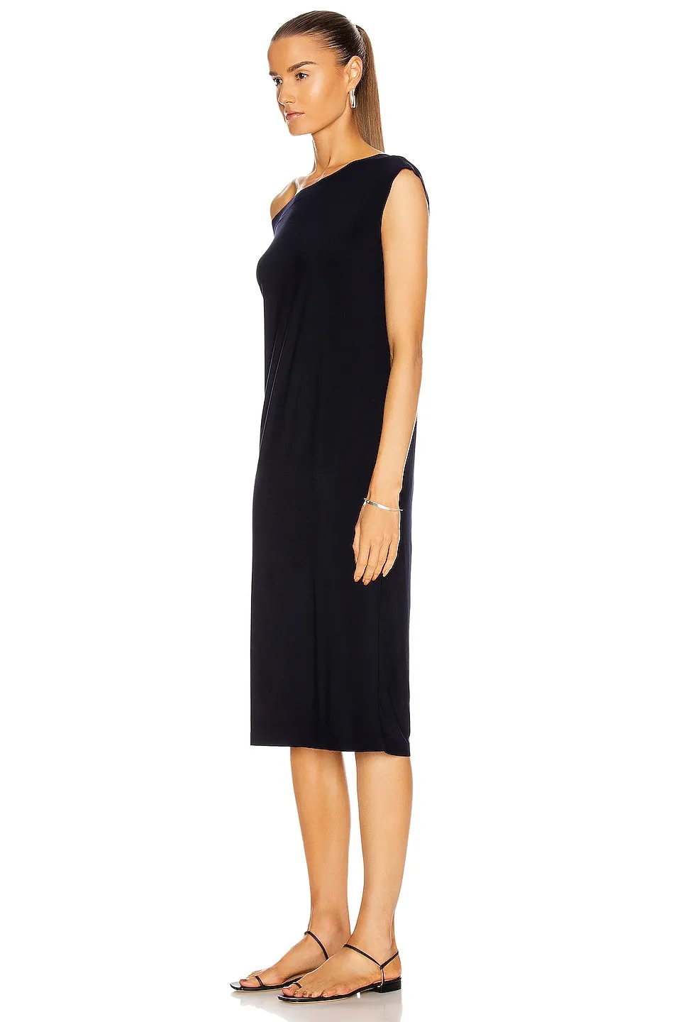 Norma Kamali Drop Shoulder Dress -        