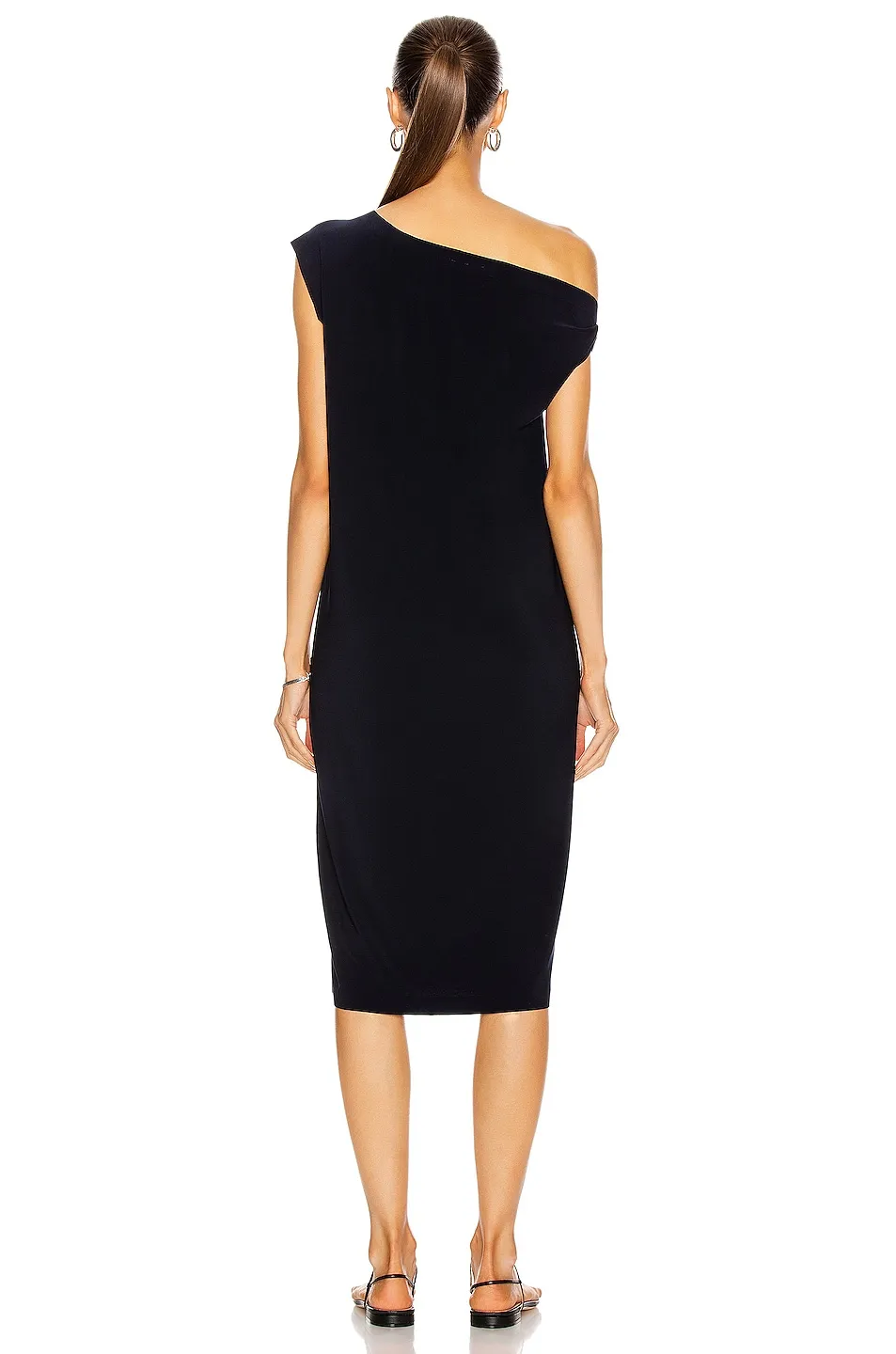 Norma Kamali Drop Shoulder Dress -        