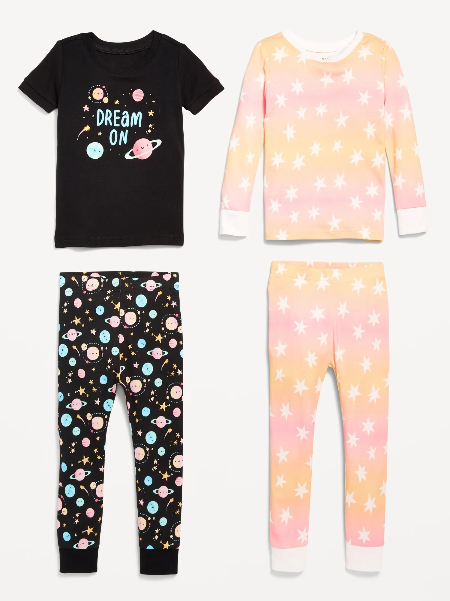 Old Navy Snug-Fit Pajama 4-Piece Set for Toddler & Baby