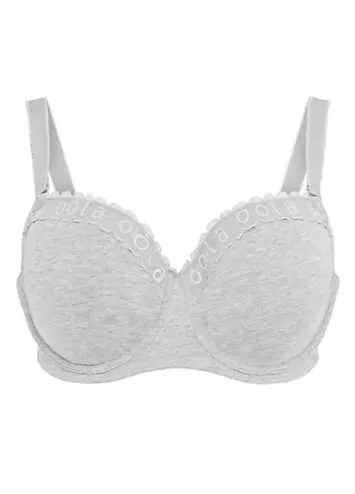 Oola Super Soft Cotton T-Shirt Bra | Grattan