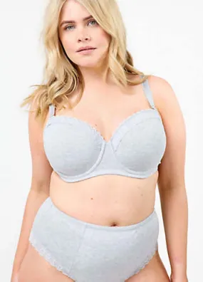 Oola Super Soft Cotton T-Shirt Bra | Grattan