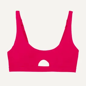 Organic Cotton New Keyhole Soft Bra in Aurora