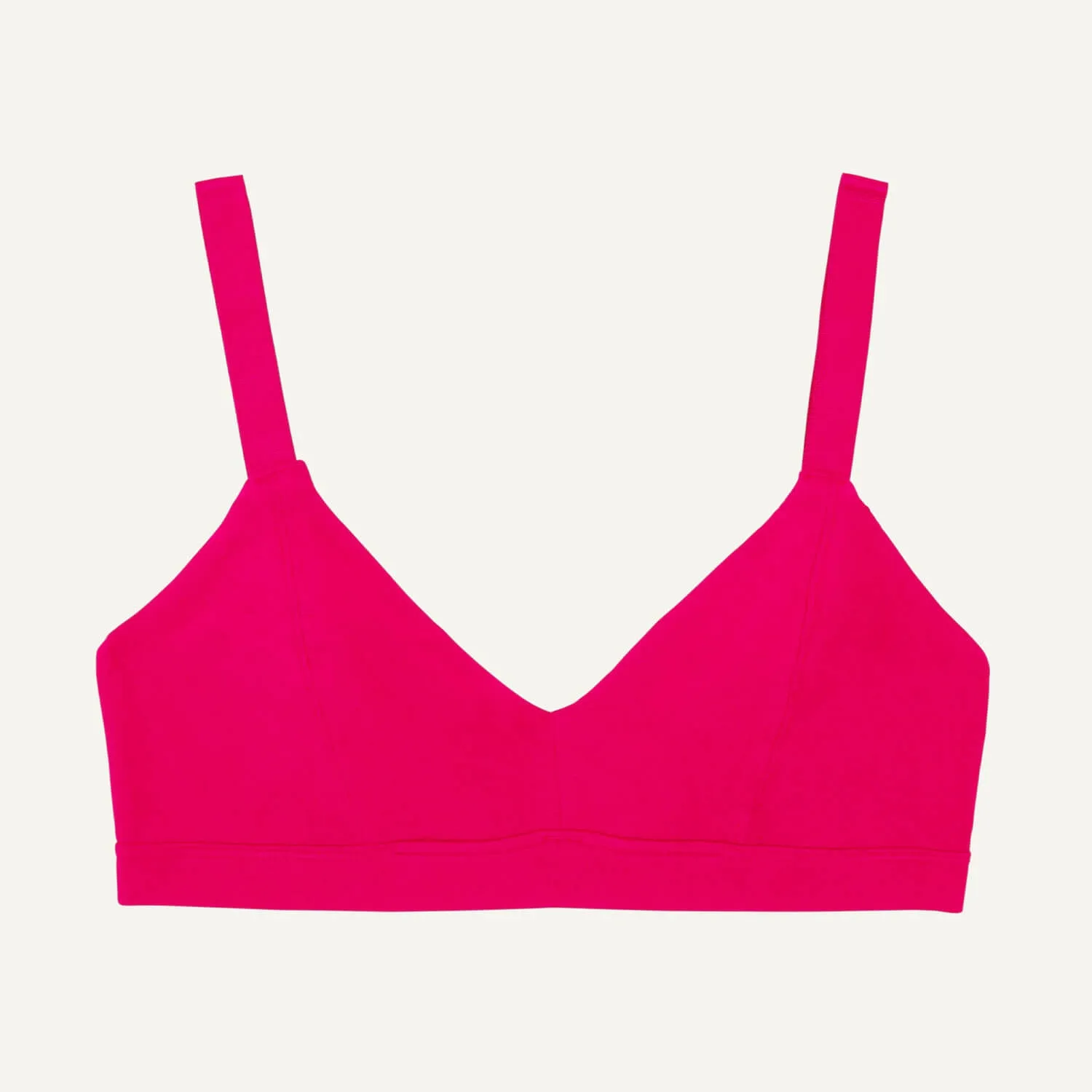 Organic Cotton New Triangle Soft Bra in Aurora