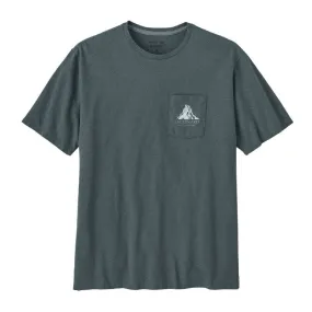 Patagonia  Chouinard Crest Pocket Responsibili-Tee - T-shirt - Uomo