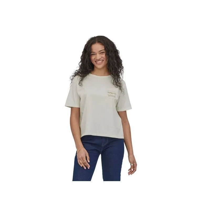 Patagonia  W's '73 Skyline Organic Easy Cut Pocket Tee - T-shirt - Donna