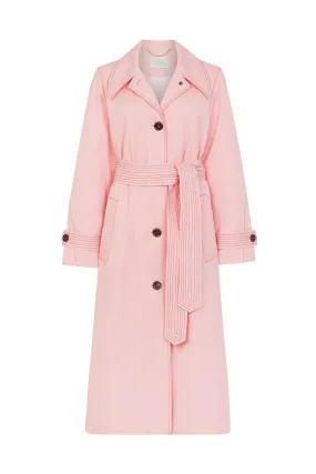 Pink Trench Coat