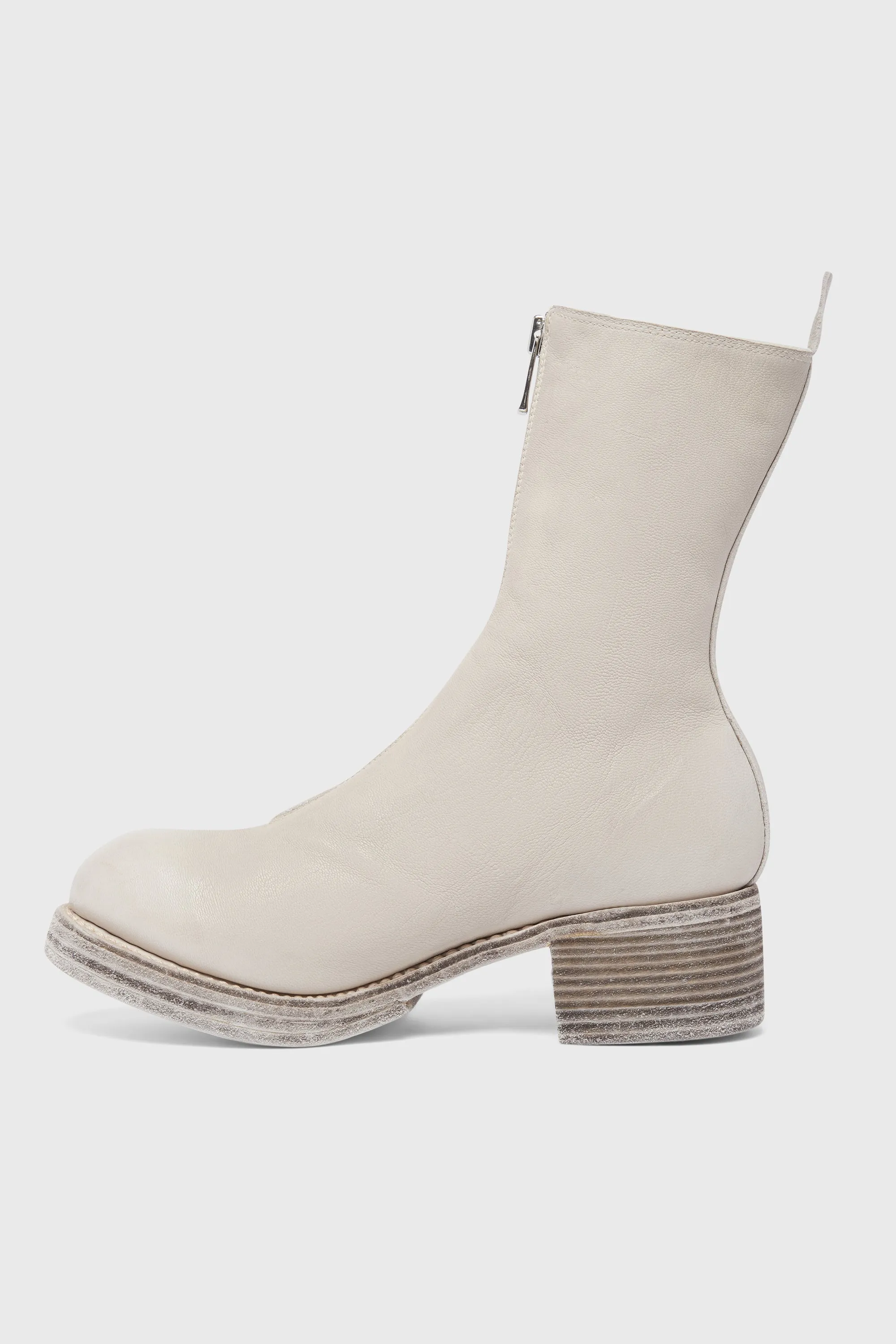 PL2WZ MID FRONT ZIP BOOTS