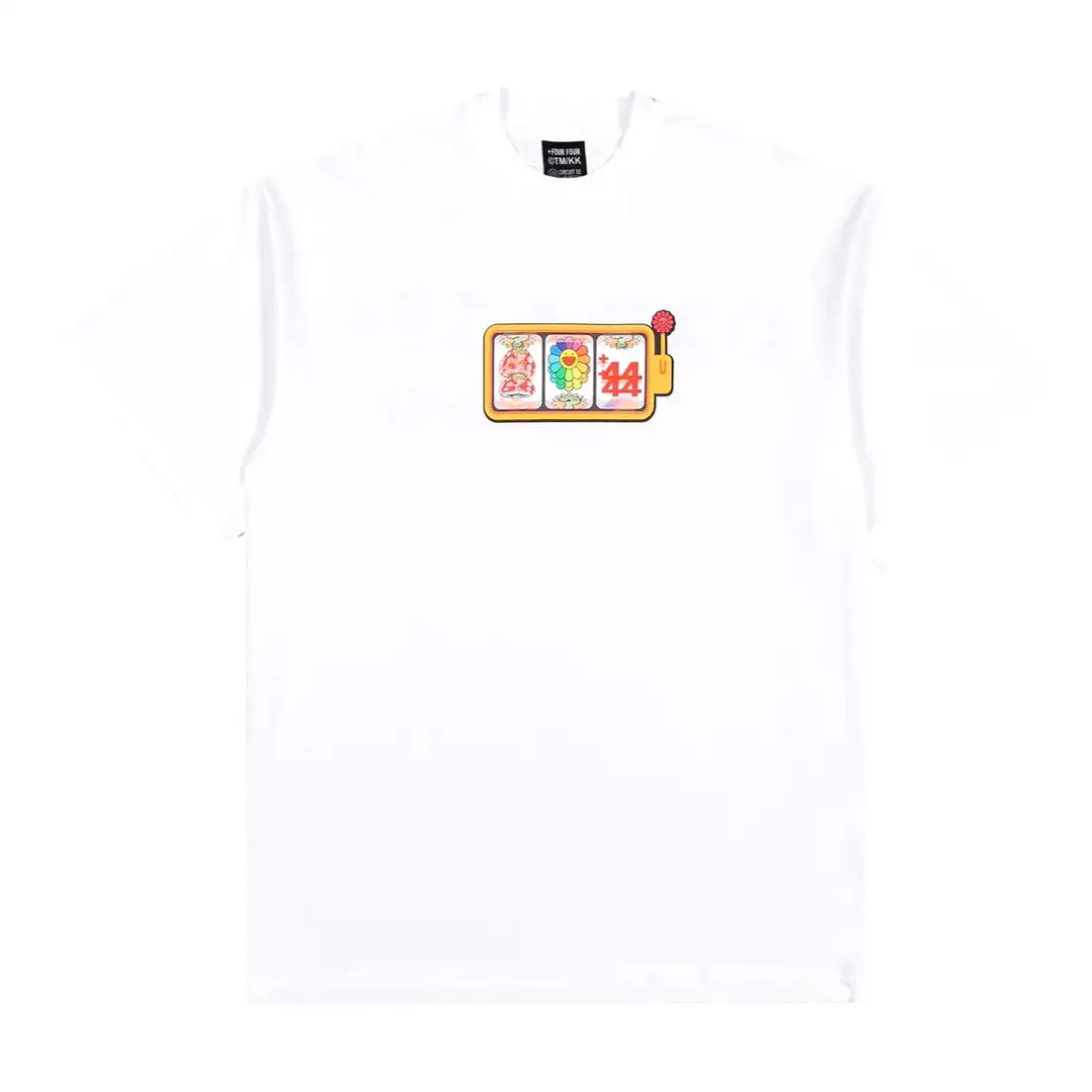 Plus 44 X Takashi Murakami Jackpot Tee White