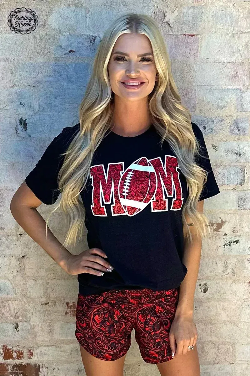 PLUS Football Mom Tee