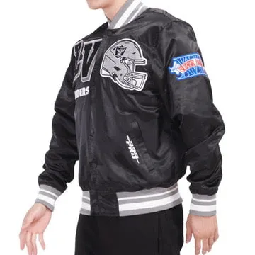 PRO STANDARD: Raiders Mash Up Satin Jacket