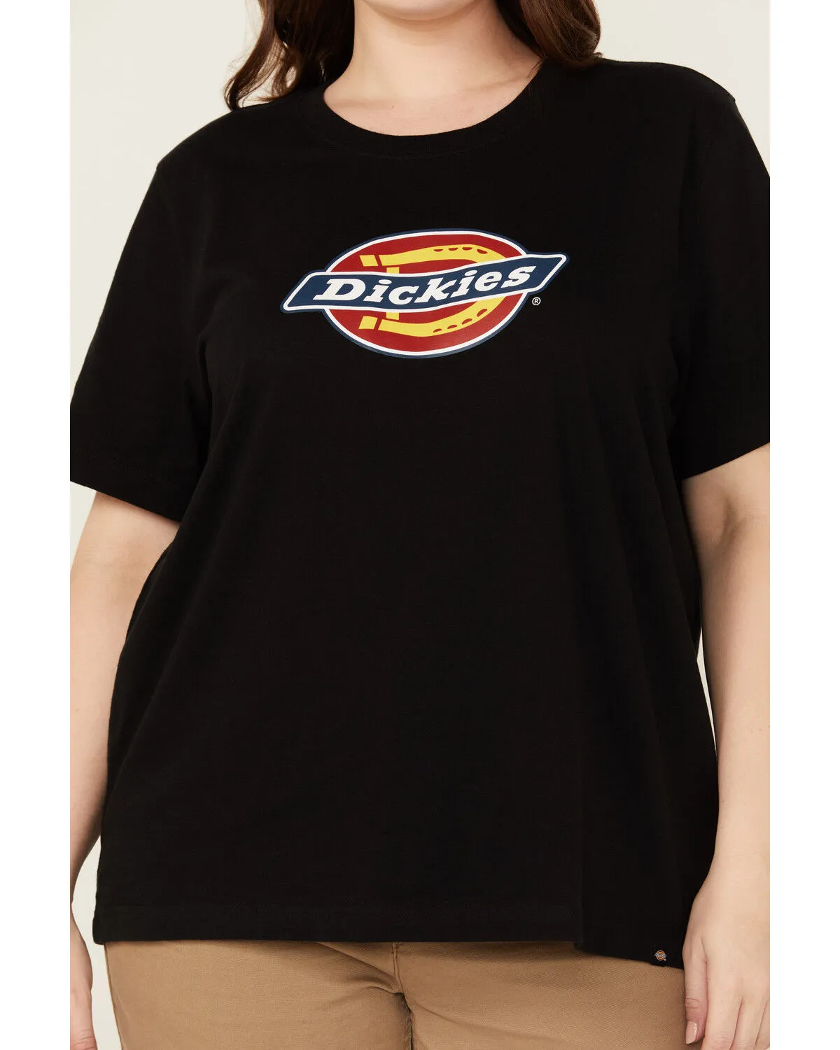 Product Name:  Dickies Women's Logo Short Sleeve Graphic Tee - Plus