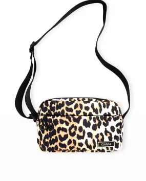 Recyled Tech Festival Bag Leopard