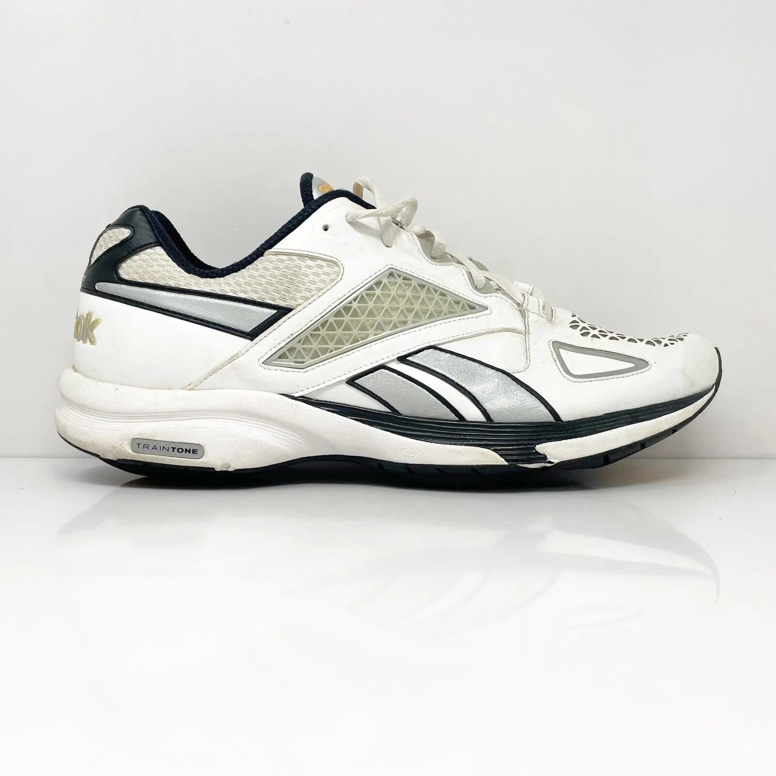 Reebok Mens Traintone Essential V57177 White Running Shoes Sneakers Size 14