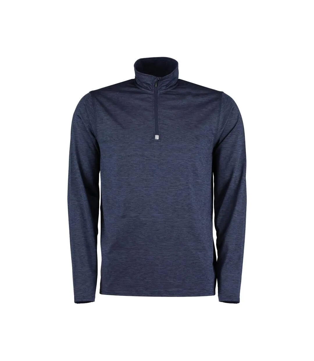 Rhino Mens Hyper Mid Layer Zip Skin Performance Top (Navy Heather) - UTRW6270