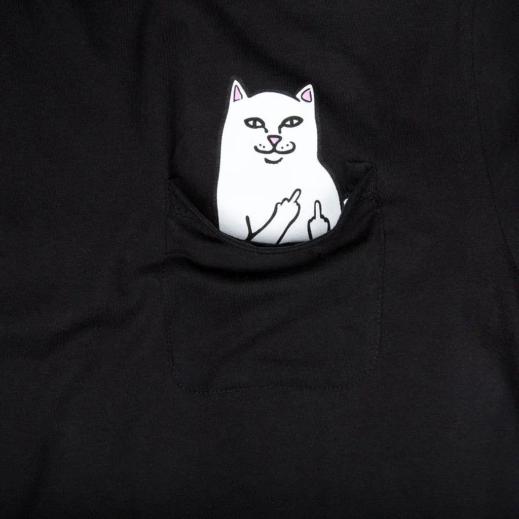 RIPNDIP Lord Nermal Pocket Tee (Black)