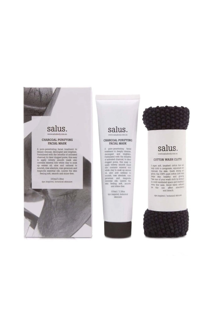 Salus - Facial Mask Set - Purifying Charcoal