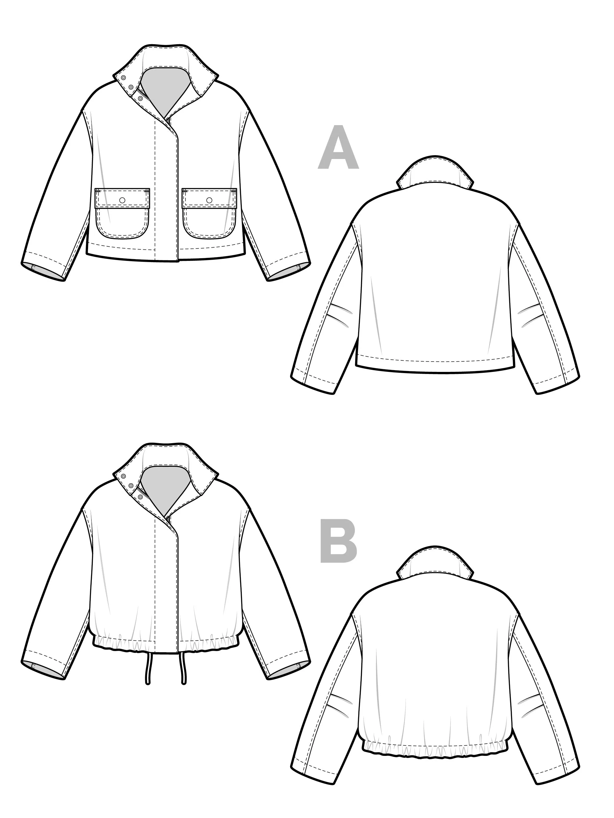 Sandstone Jacket - Crew Pattern