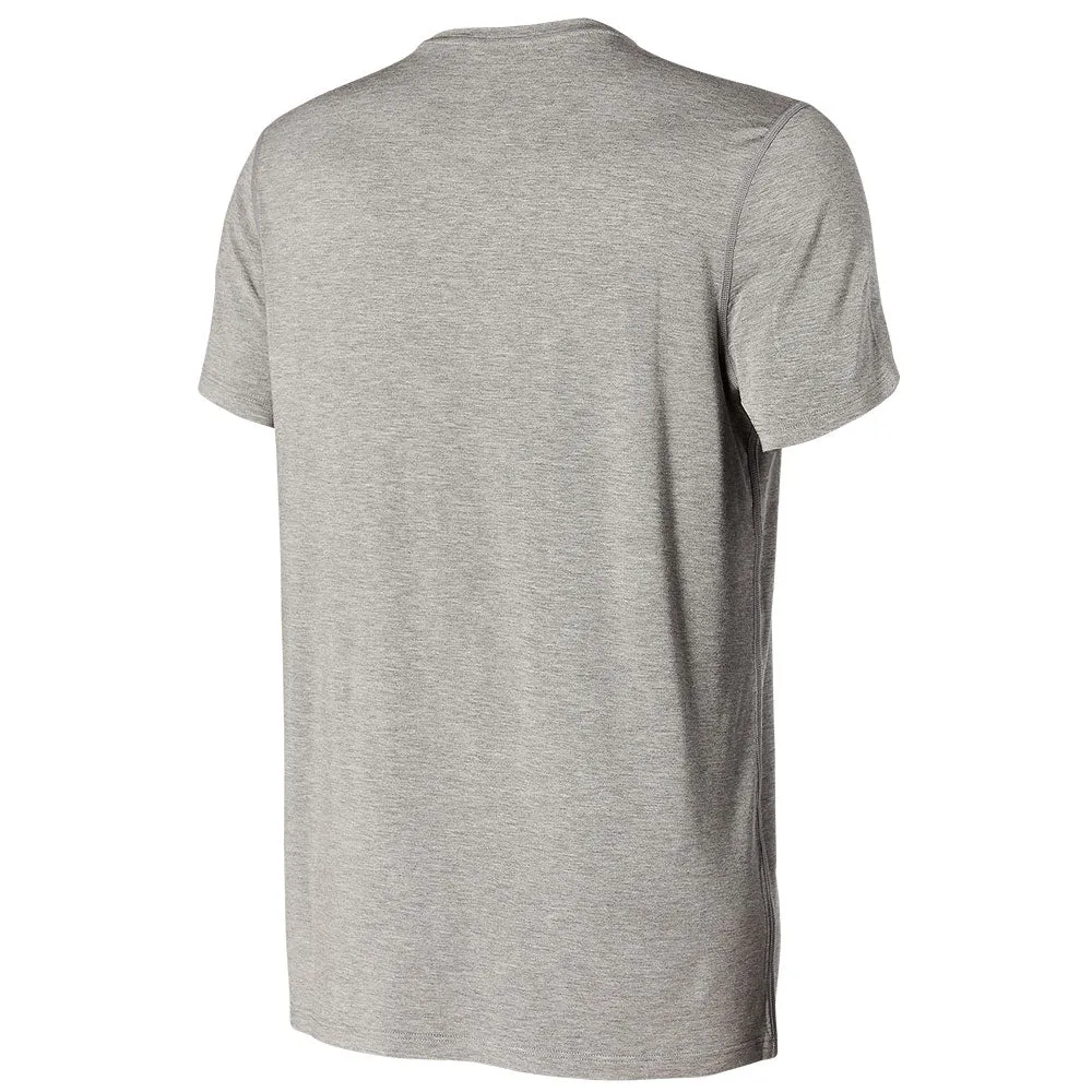 SAXX ADULT SLEEPWALKER SHORT SLEEVE POCKET TOP - HEATHER GREY